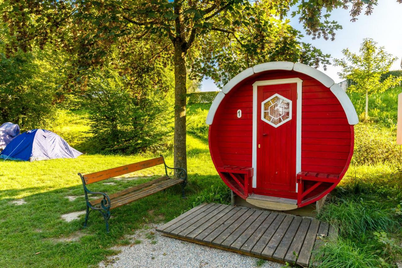 Camping & Pension Au An Der Donau ภายนอก รูปภาพ